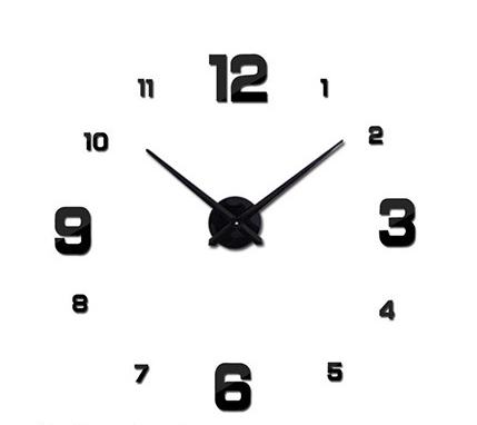 Artistic Wall Clock for Living Room Décor