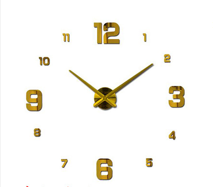 Artistic Wall Clock for Living Room Décor