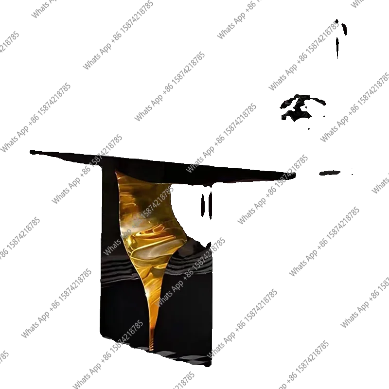 MX Italian Light Luxury Small Apartment Entrance Desk Designer Personalized Design End View Desk Corridor Decorative Cabinet