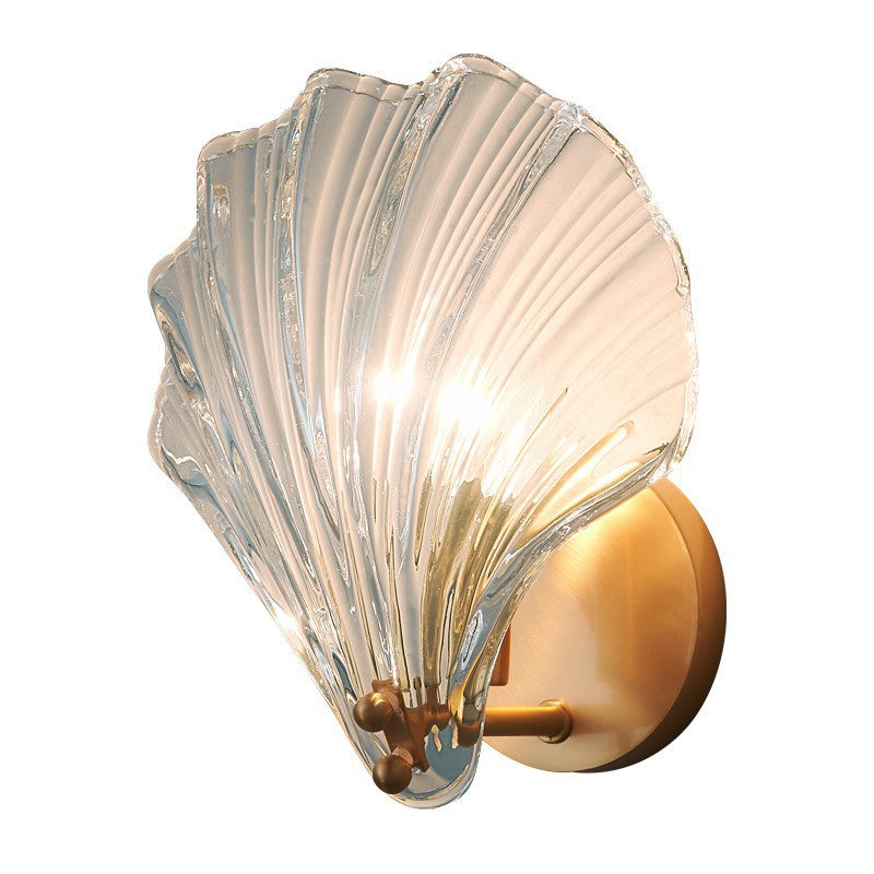 Nordic Modern Minimalist All-Copper LED Wall Light