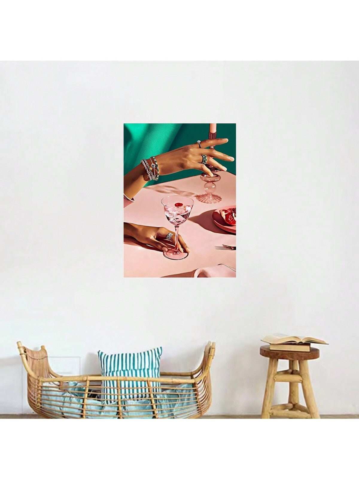 Creative Nordic Canvas Wall Art for Kids' Rooms
