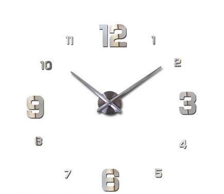 Artistic Wall Clock for Living Room Décor