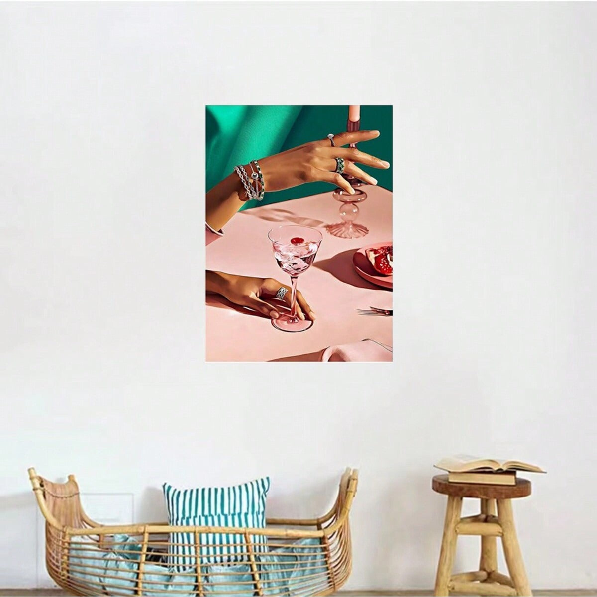 Creative Nordic Canvas Wall Art for Kids' Rooms